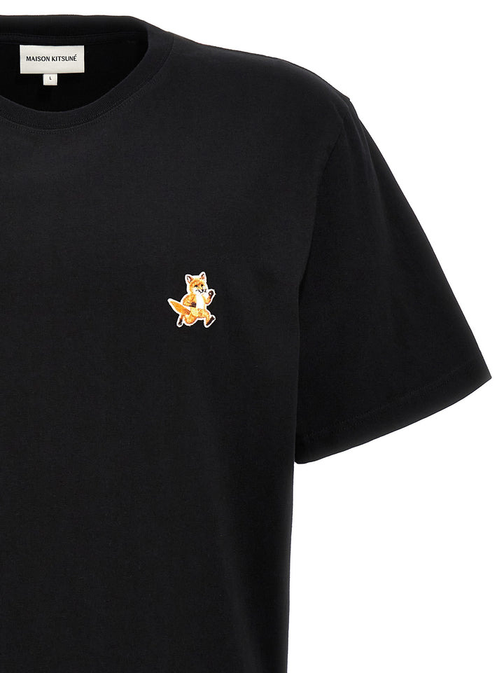 Maison Kitsune Speedy Fox T-shirt - Black | 22a3ad3c4d185fd4de93ea04bb257411077f5bd8