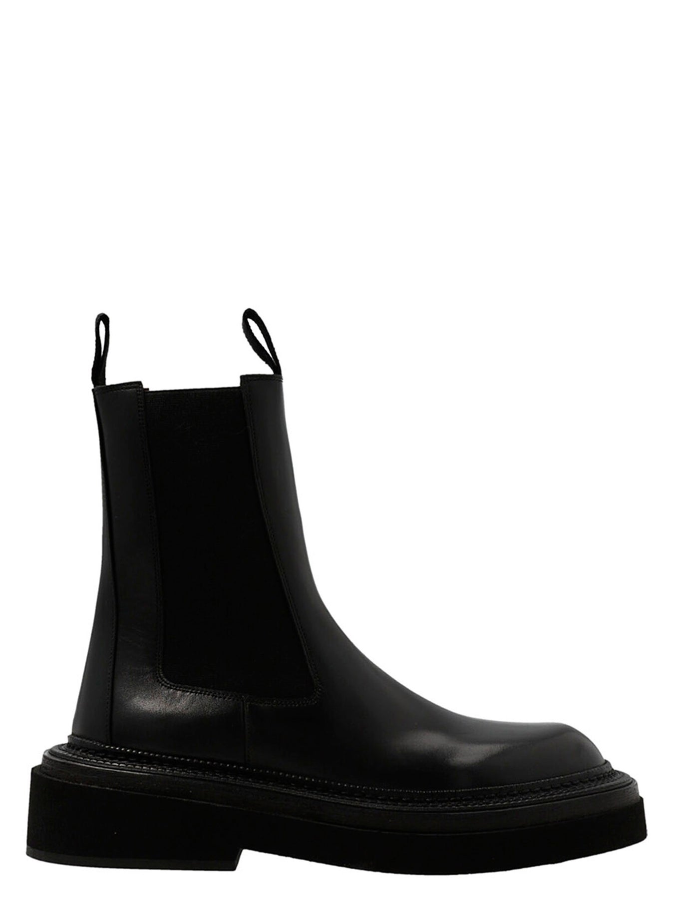 Shop Marsèll Pollicione Beatles Boots, Ankle Boots Black
