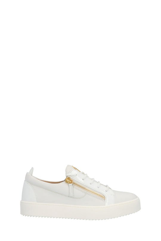 May London Sneaker in White Leather