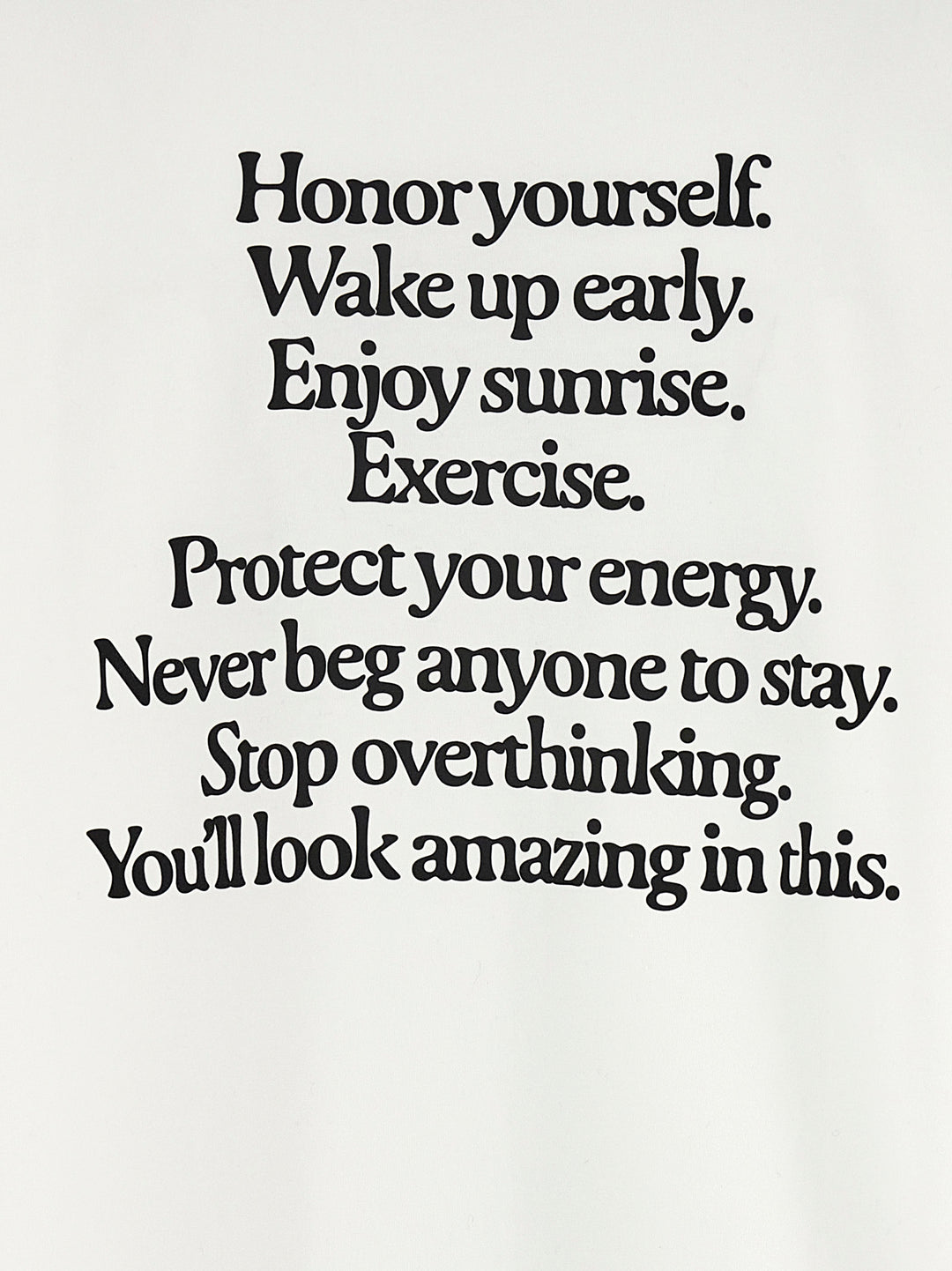 Not After Ten Manifesto T-shirt - White/Black | aa15e52d4a750930a7e95242b6b07adeae59563a