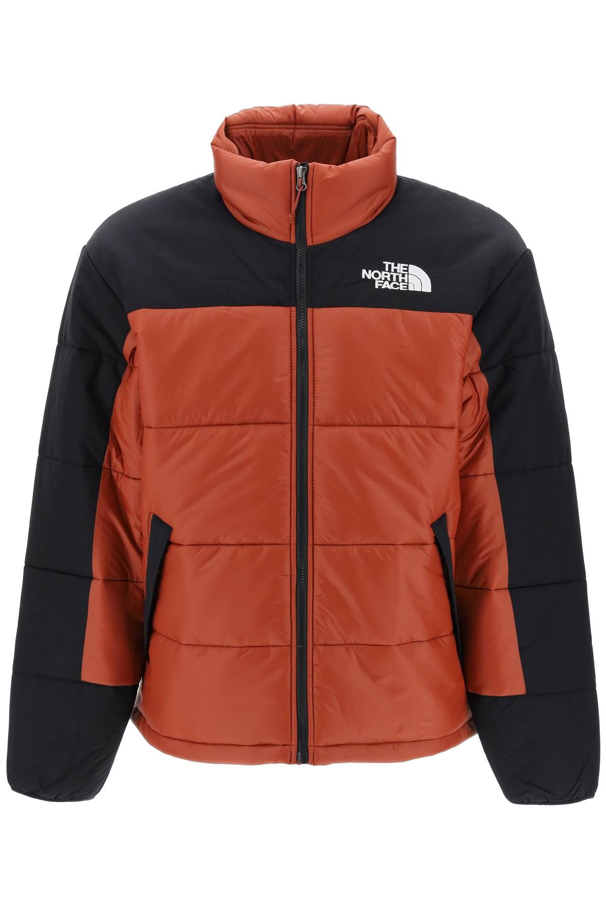 Shop The North Face 'himalayan' Light Puffer Jacket In Brown, Black