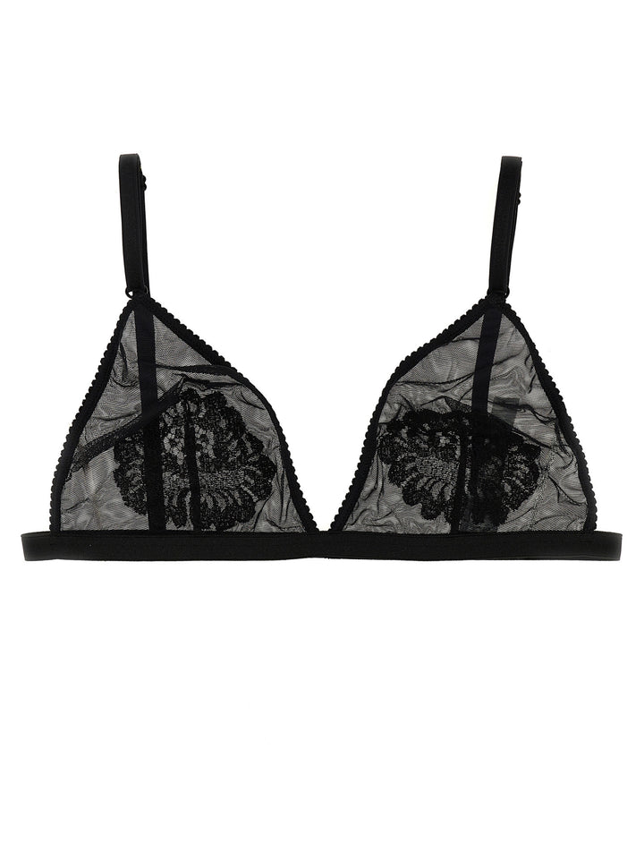 Dolce & Gabbana Lace Bra INTIMO - Black | 72bb520efe56e6b625e4eed21edfe46502f01de2