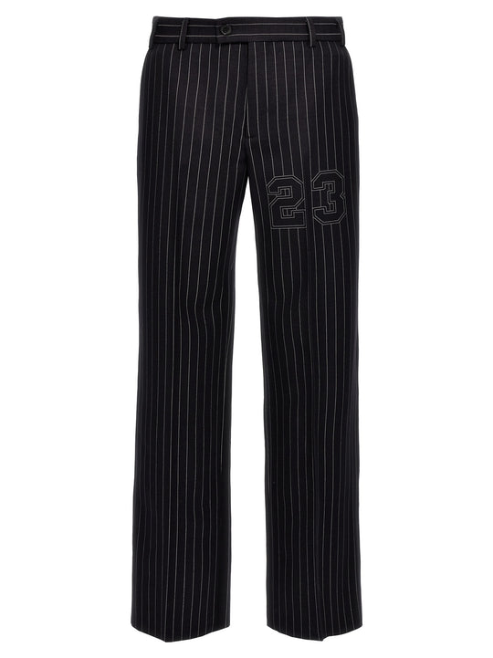 23 Pinstripes Pants Blue