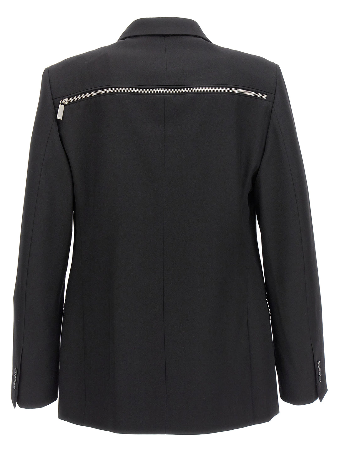 Off-White Ow Emb Blazer - Black | 4f2bffb2a637d04497ebc36ba20ac2fe37c917ad