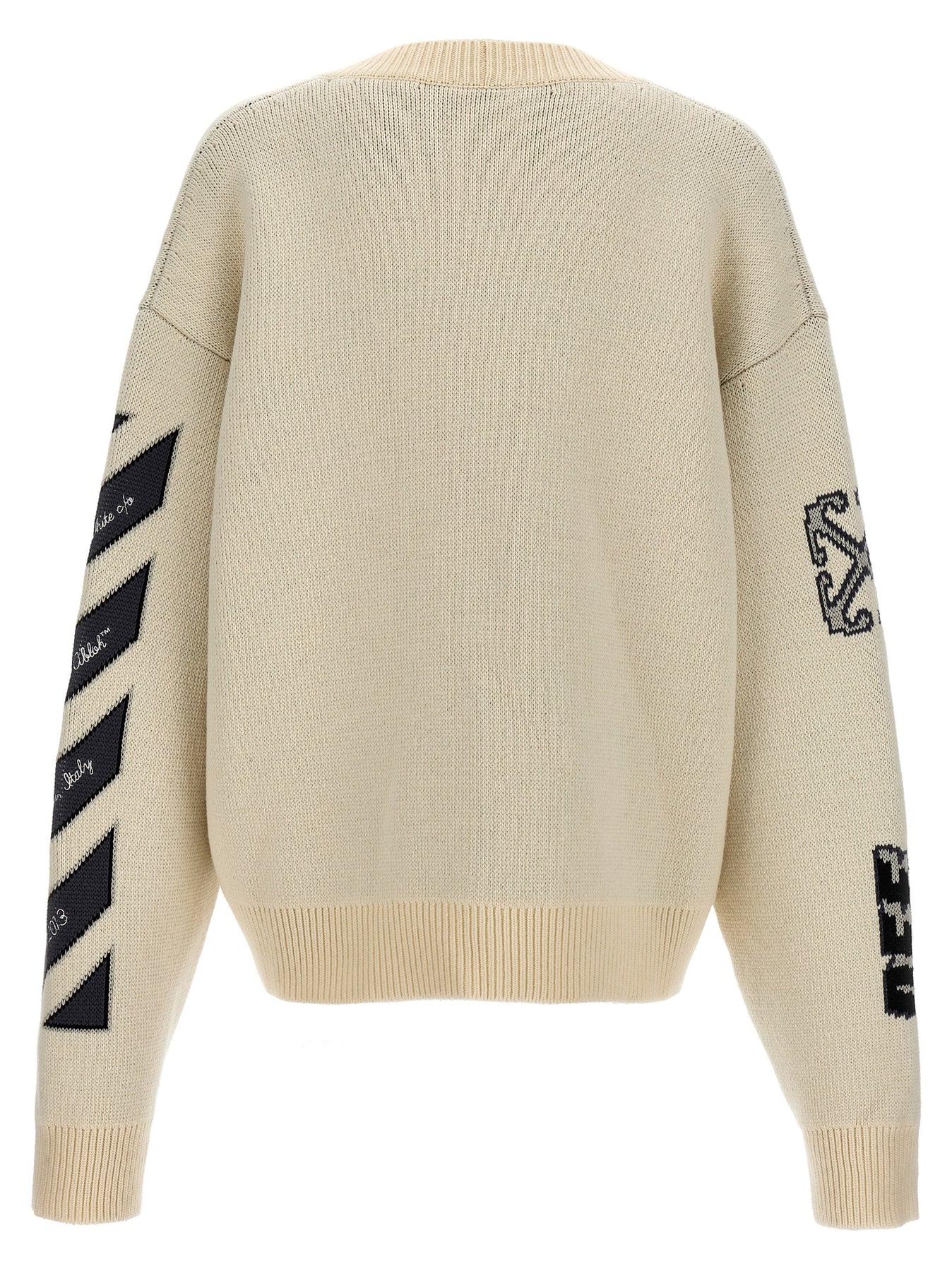 Shop Off-white Varsity Sweater, Cardigans