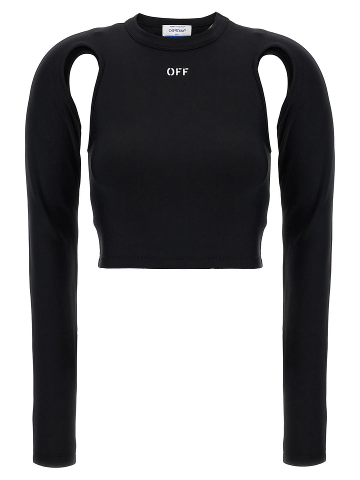 Off-White Sleek Tops - Black | 3456f17169442f6057cbc139257cfb229deb19a5