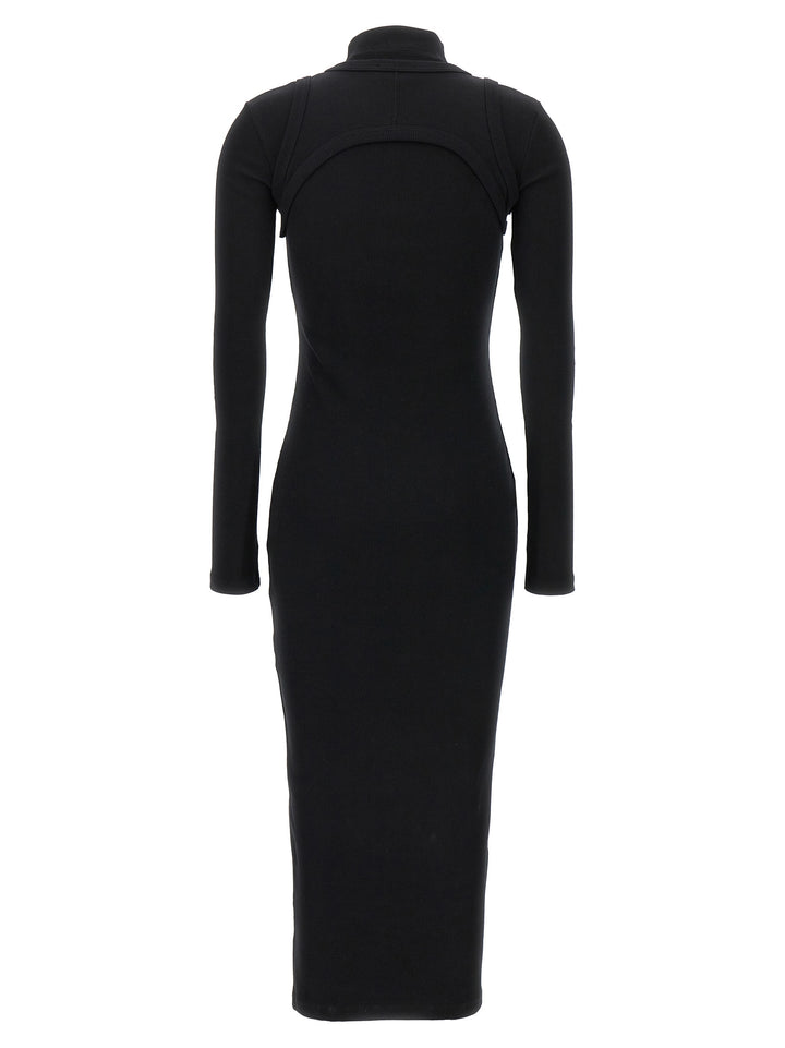 Off-White Off Stamp Dresses - Black | 35818720aebb2d04bd986eb7f49c6b9efd93d5d8