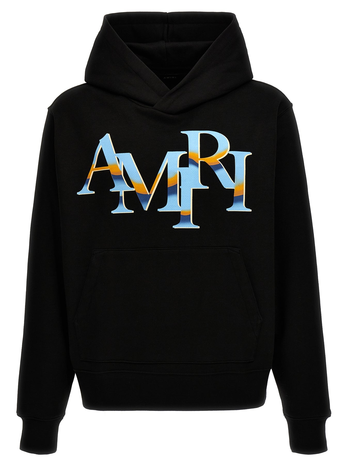 Shop Amiri Staggered Chrome Sweatshirt