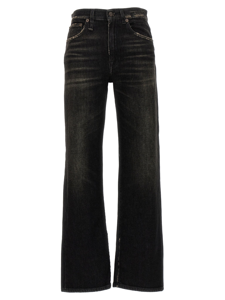 R13 Alice Jeans Black Wanan Luxury