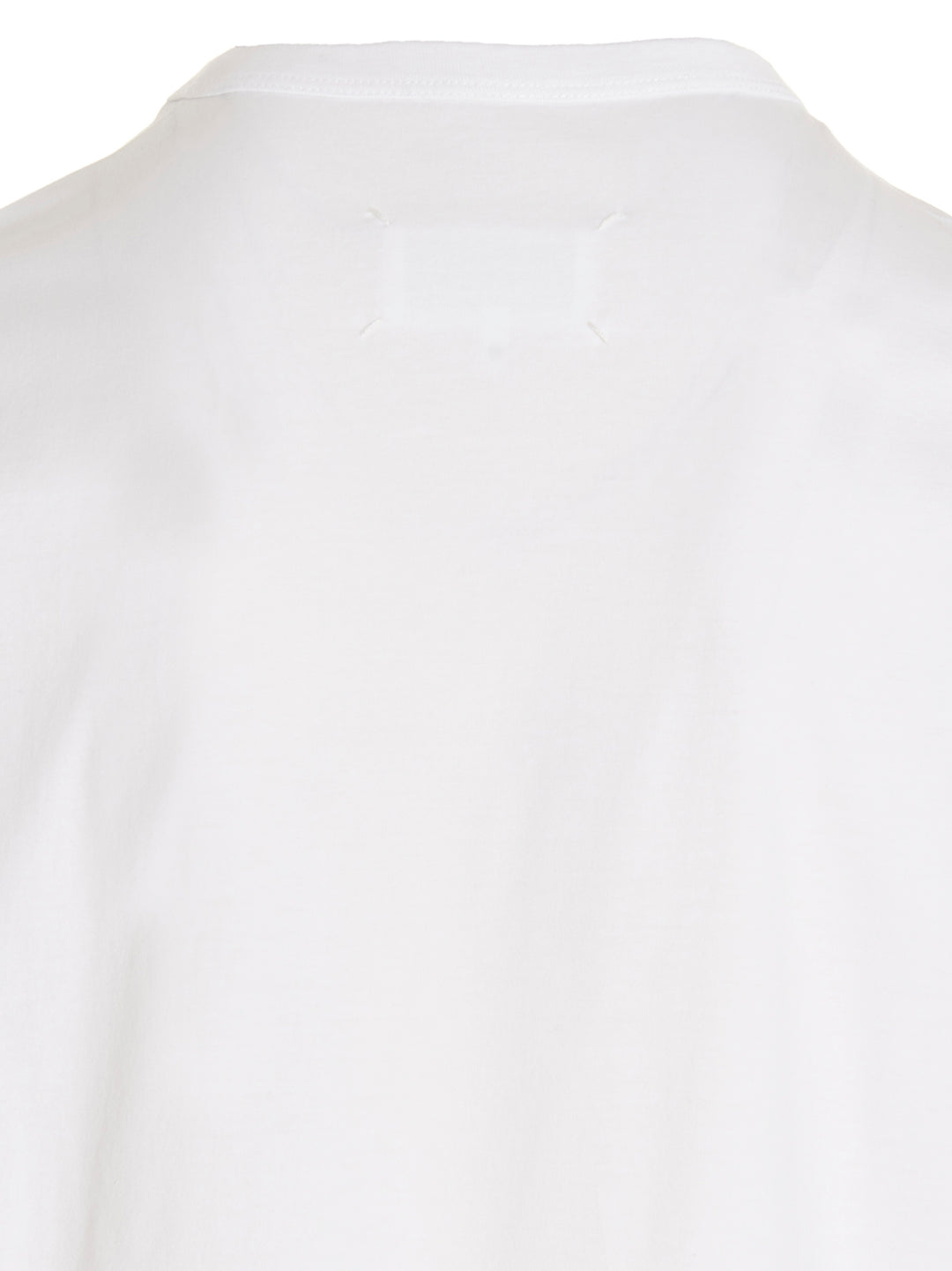 Maison Margiela Logo Embroidery T-shirt - White/Black | edfad46524f95186cc5bbd2f772c7acb57f52df9