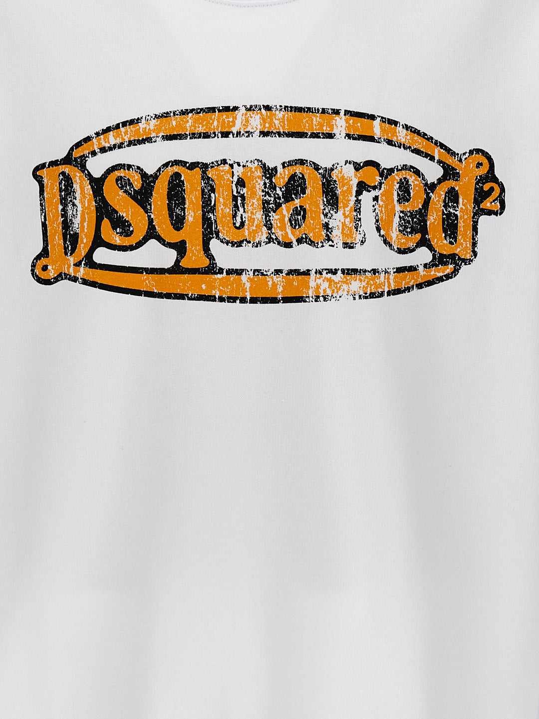 Dsquared2 Logo Sweatshirt - White | 904d4c42f39d540bde05c5f4262e1fcf686f7dd5