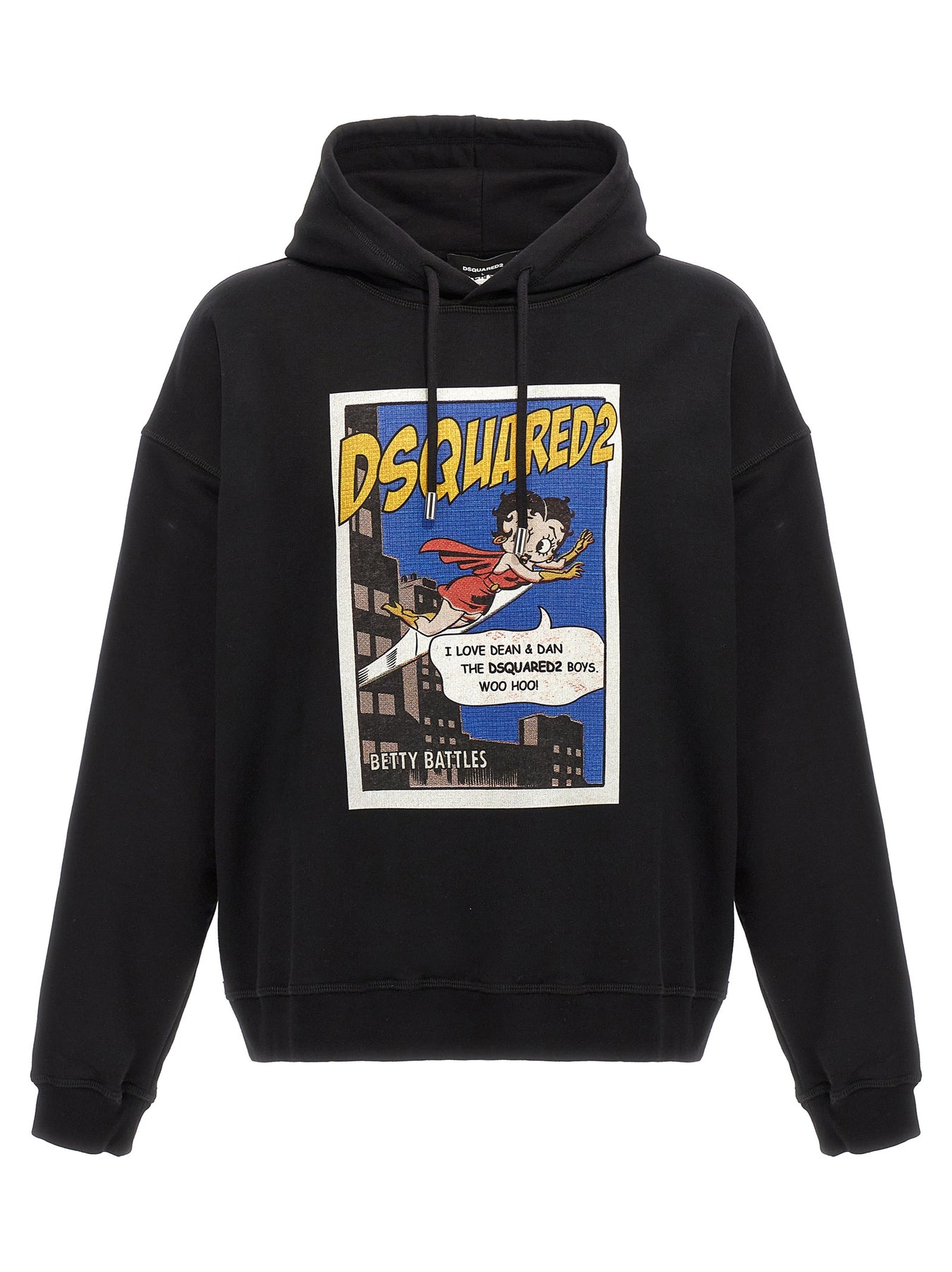 Shop Dsquared2 Betty Boop Sweatshirt Black