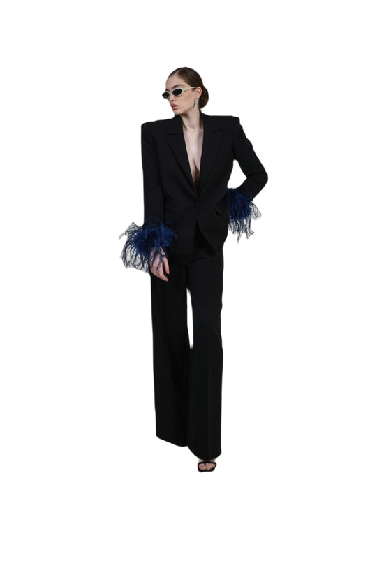 Tailleur Ares Black and Blue
