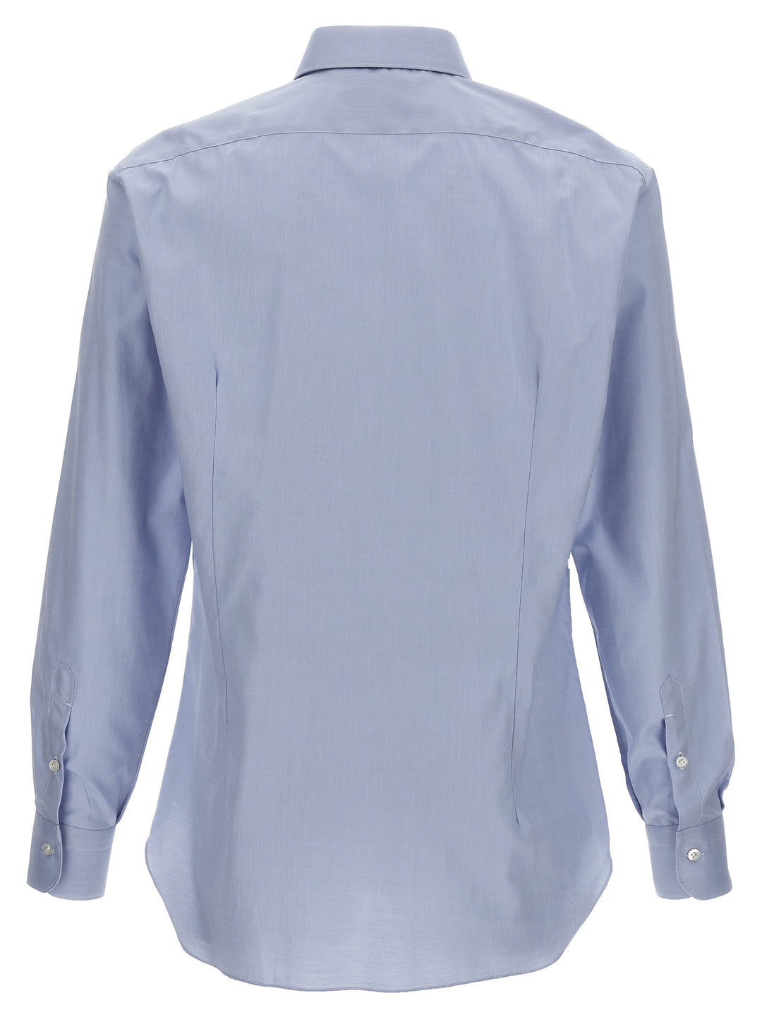 Textured Cotton Shirt Shirt And Blouse Light Blue