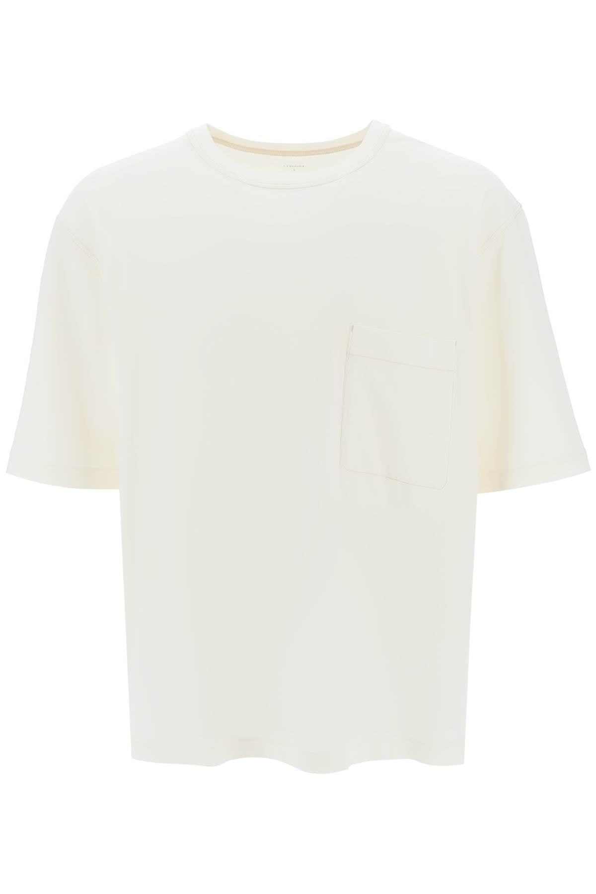 LEMAIRE OVERSIZED T SHIRT WITH PATCH POCKET