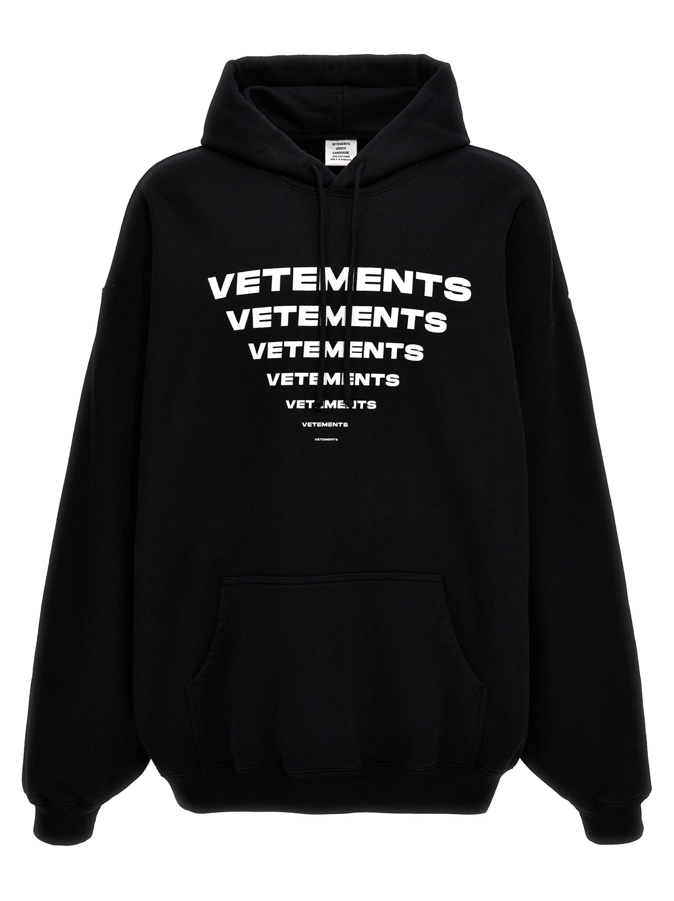 Shop Vetements Pyramid Logo Sweatshirt