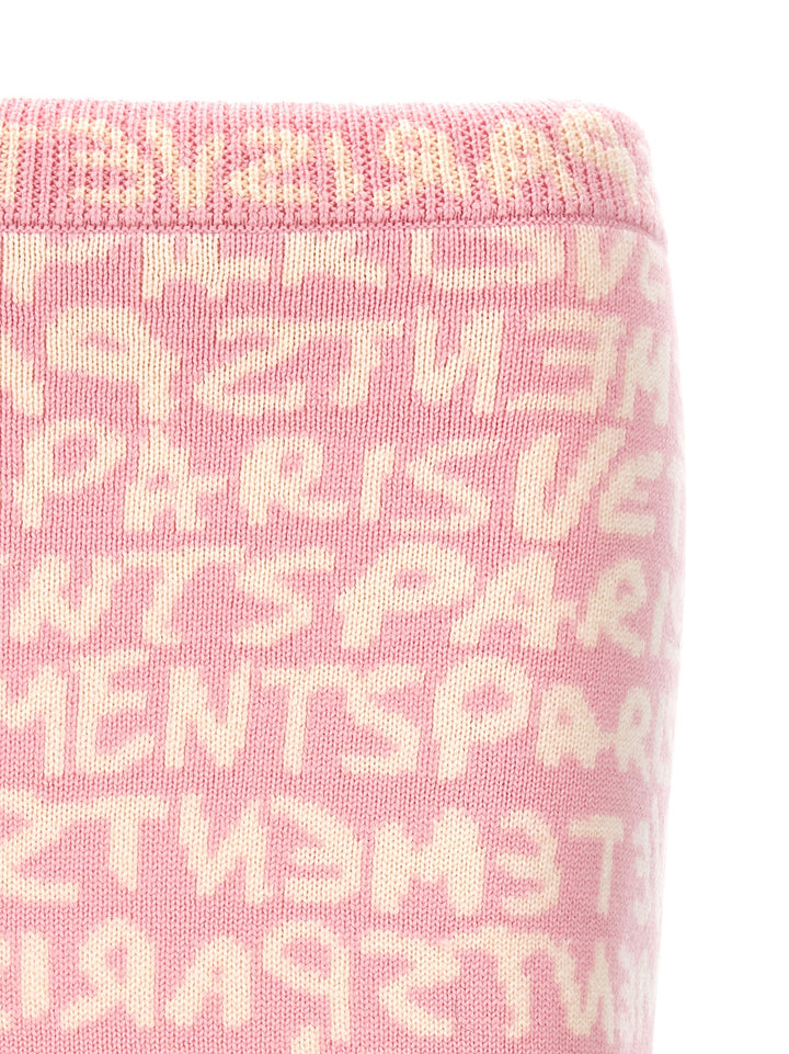 Vetements Graffiti Monogram Skirts - Pink | bbb21ba1f5d549c39c314ff237bb873878caf2eb