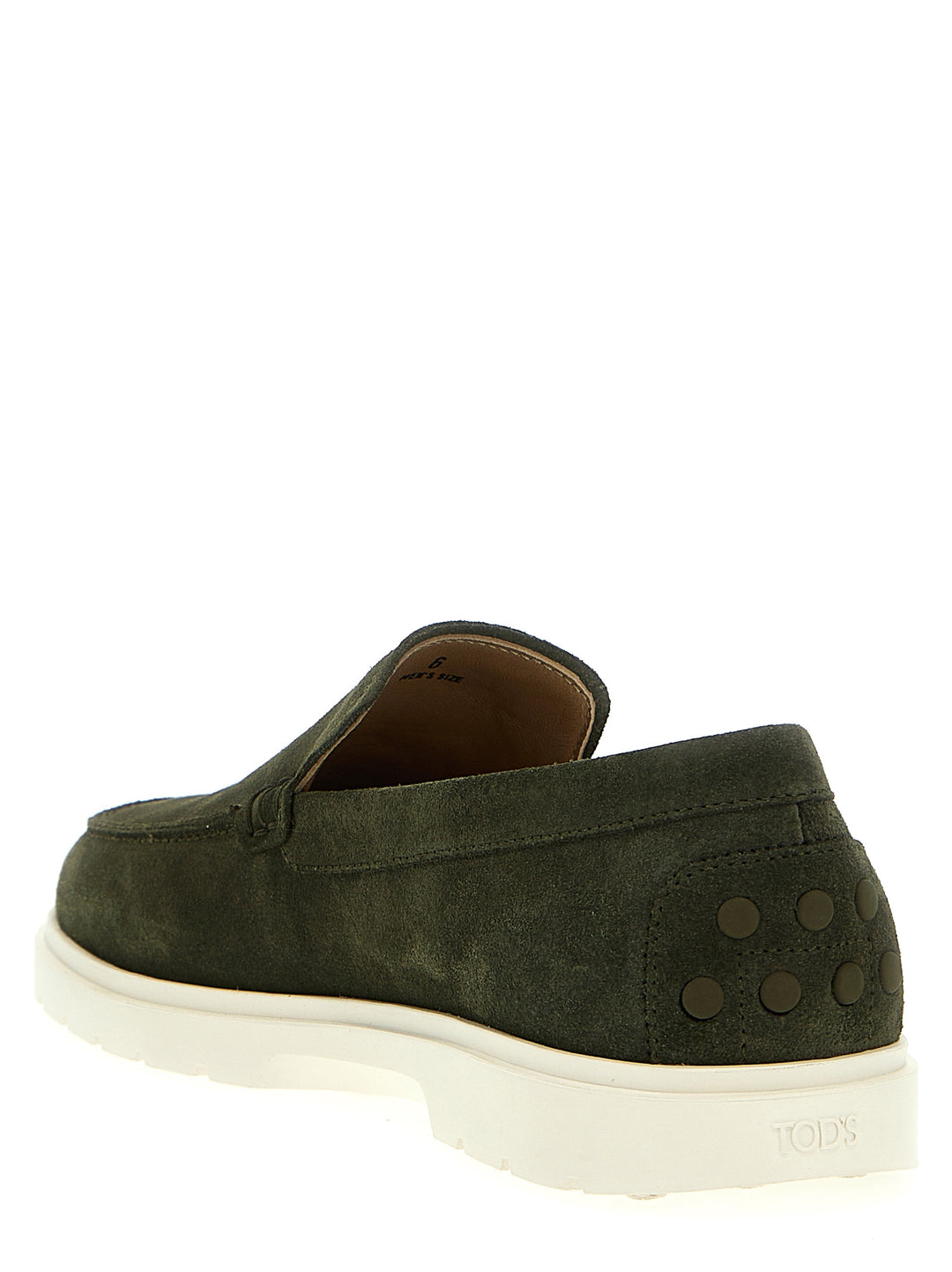 Tod'S Pantofola Loafers - Green | 98a255e8b603eb9cbd327b3278921ac1c3c8929c