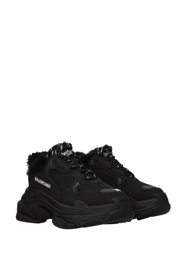 Sneakers Triple S Fabric Black - Balenciaga - Women