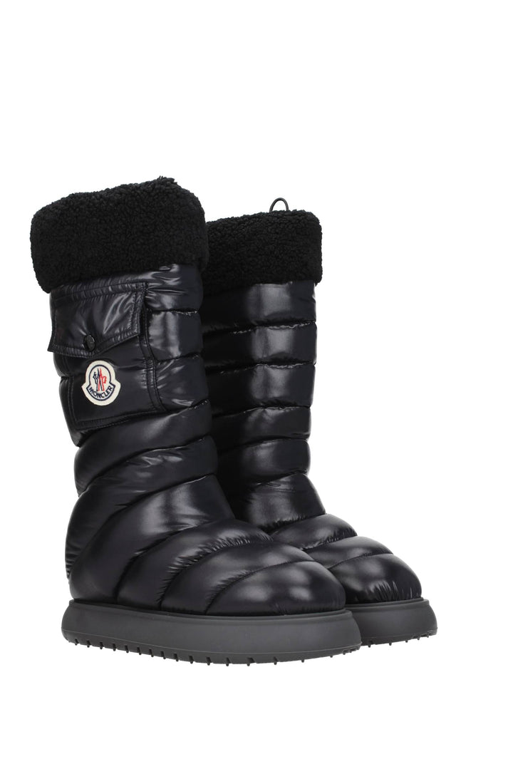 Ankle Boots Gaia Pocket Fabric Black - Moncler - Women