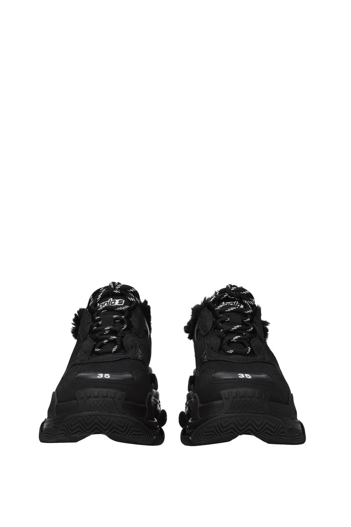 Sneakers Triple S Fabric Black - Balenciaga - Women